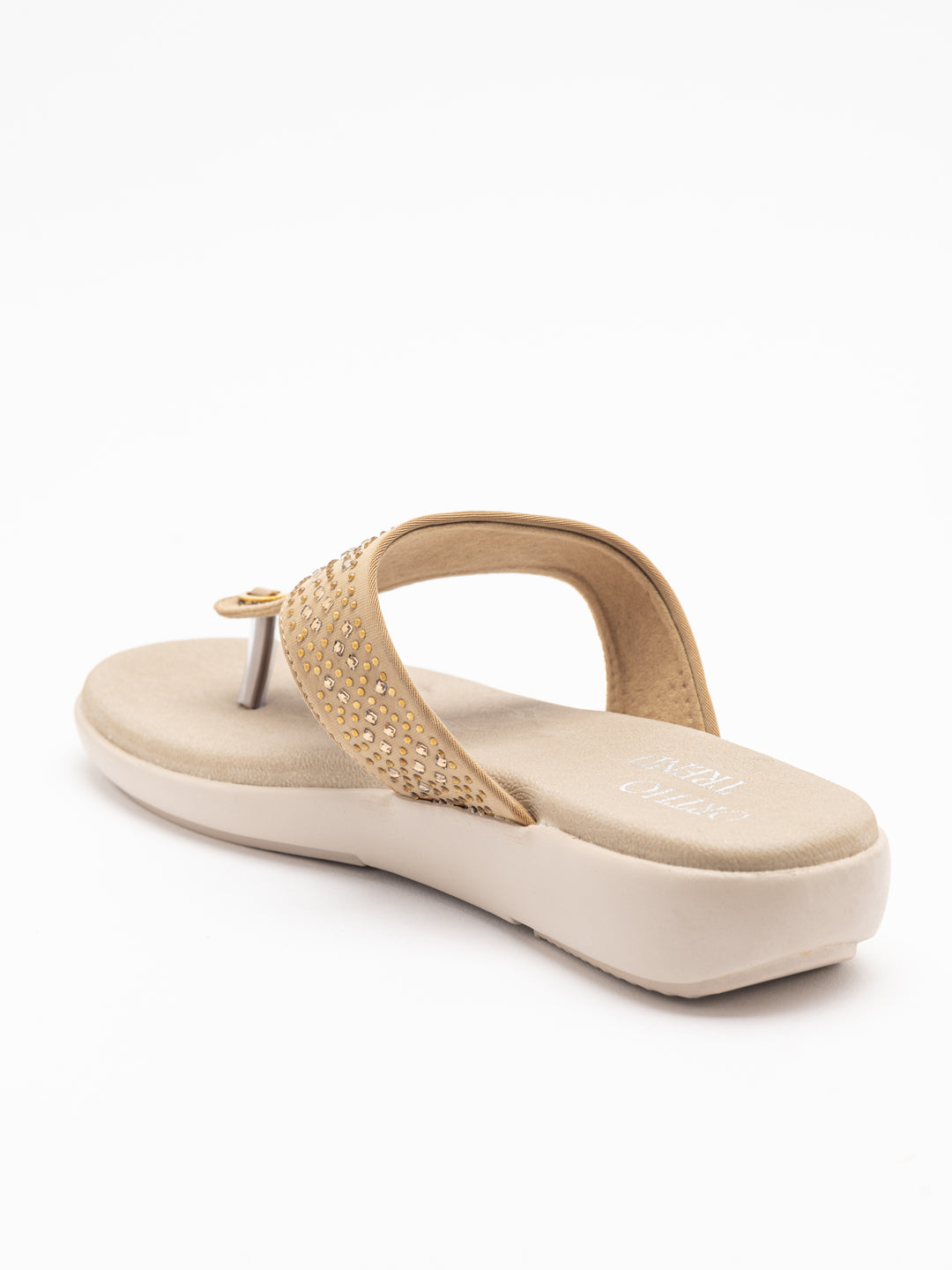 ORTHO TREND Women's Flats Ortho comfort-Light weight Flats Comfortable & Daily use-BEIGE