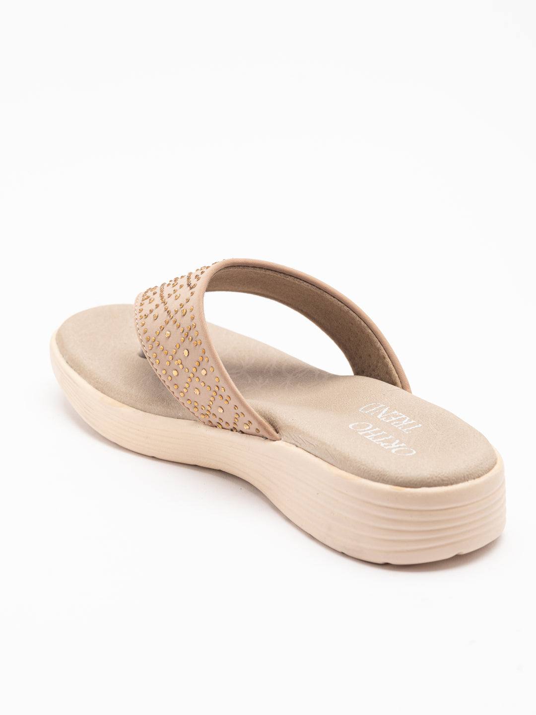ORTHO TREND Women's Flats Ortho comfort-Light weight Flats Comfortable & Daily use-BEIGE
