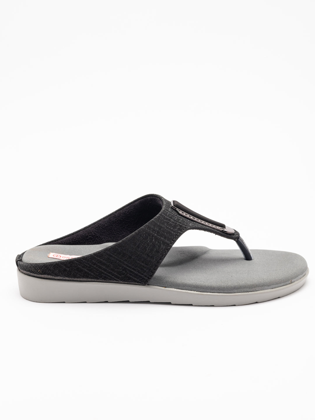 ORTHO TREND Women's Flats Ortho comfort-Light weight Flats Comfortable & Daily use-BLACK