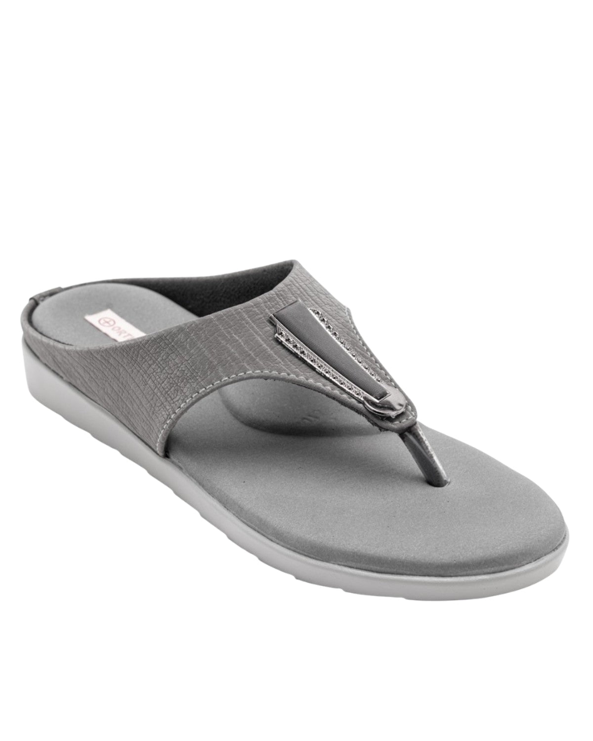 ORTHO TREND Women's Flats Ortho comfort-Light weight Flats Comfortable & Daily use-Grey