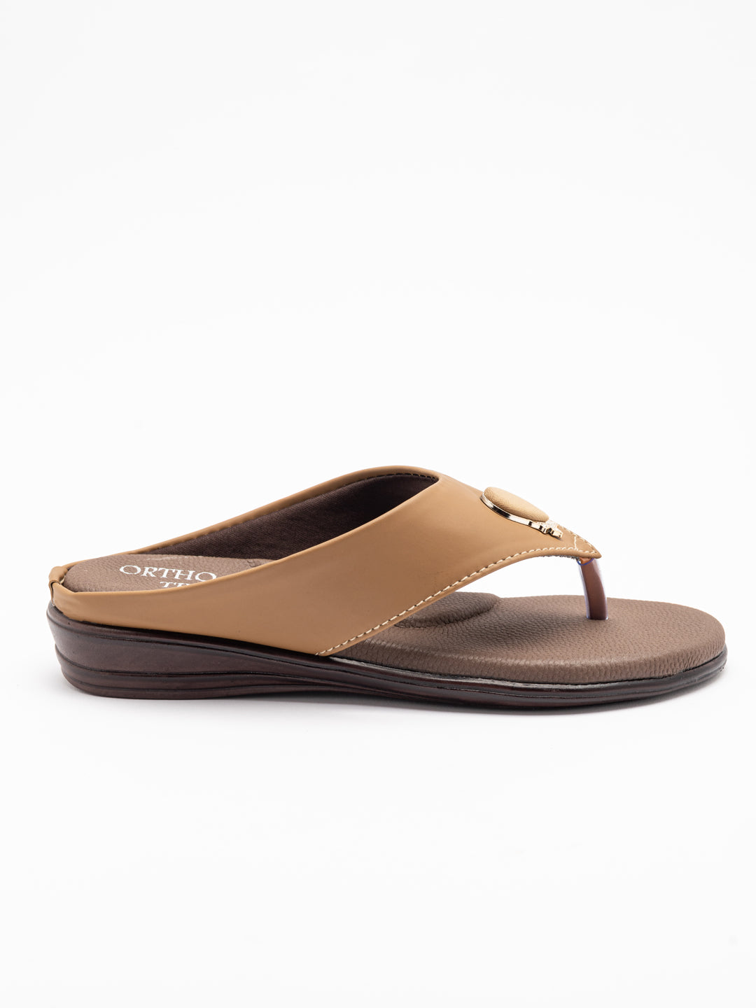 ORTHO TREND Women's Flats Ortho comfort-Light weight Flats Comfortable & Daily use-Beige