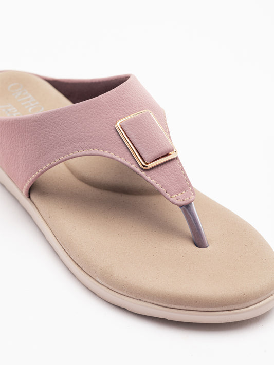 ORTHO TREND Women's Flats Ortho comfort-Light weight Flats Comfortable & Daily use-PINK