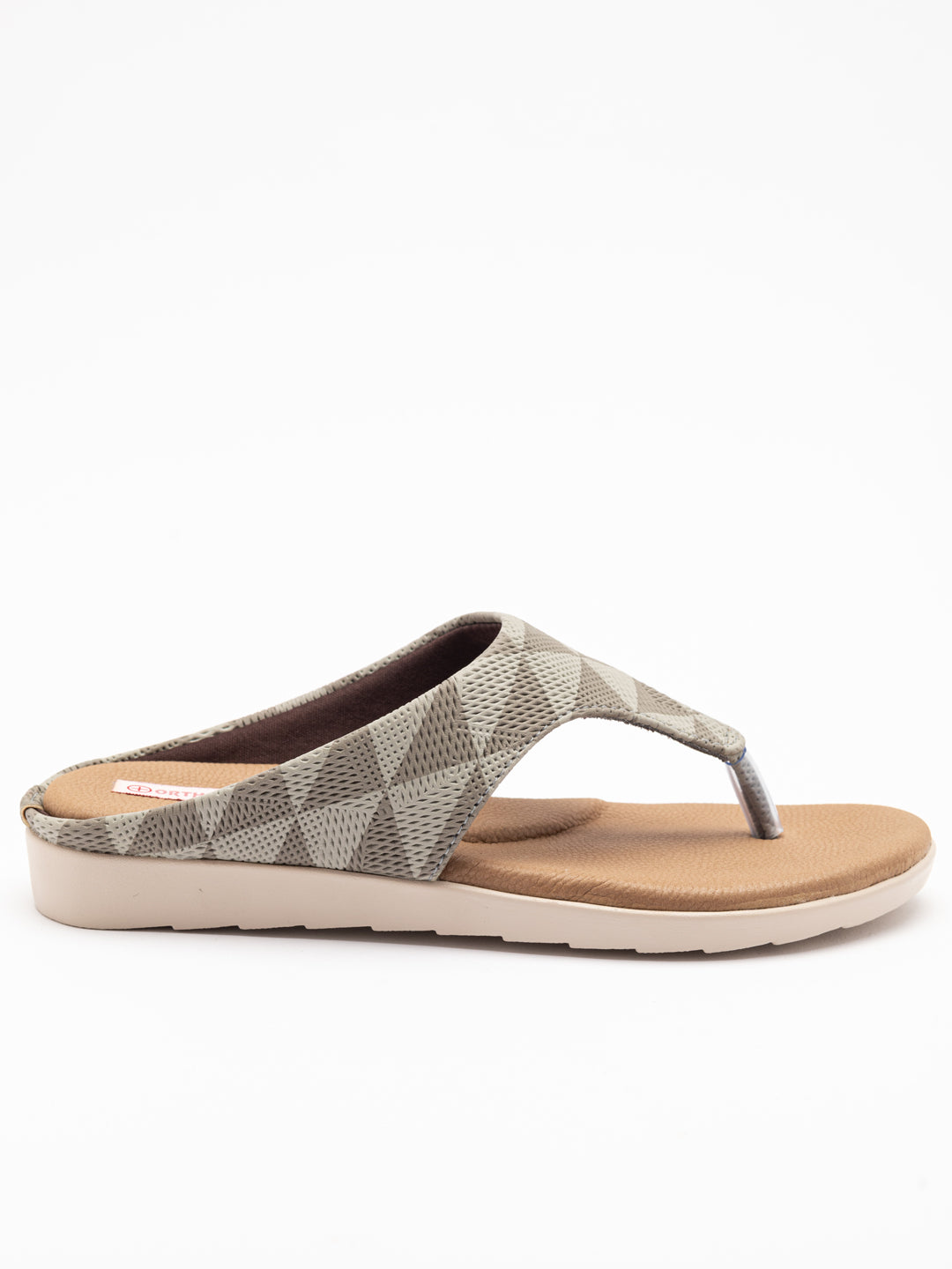 ORTHO TREND Women's Flats Ortho comfort-Light weight Flats Comfortable & Daily use-Grey