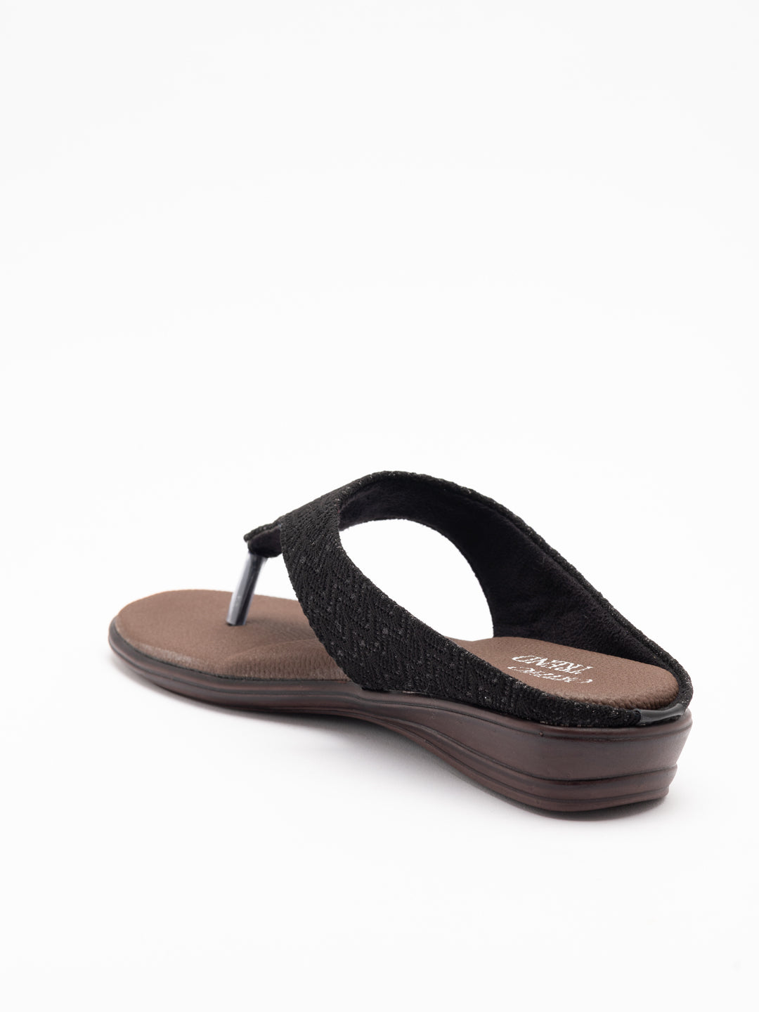 ORTHO TREND Women's Flats Ortho comfort-Light weight Flats Good for Knee & Foot Pain-BLACK