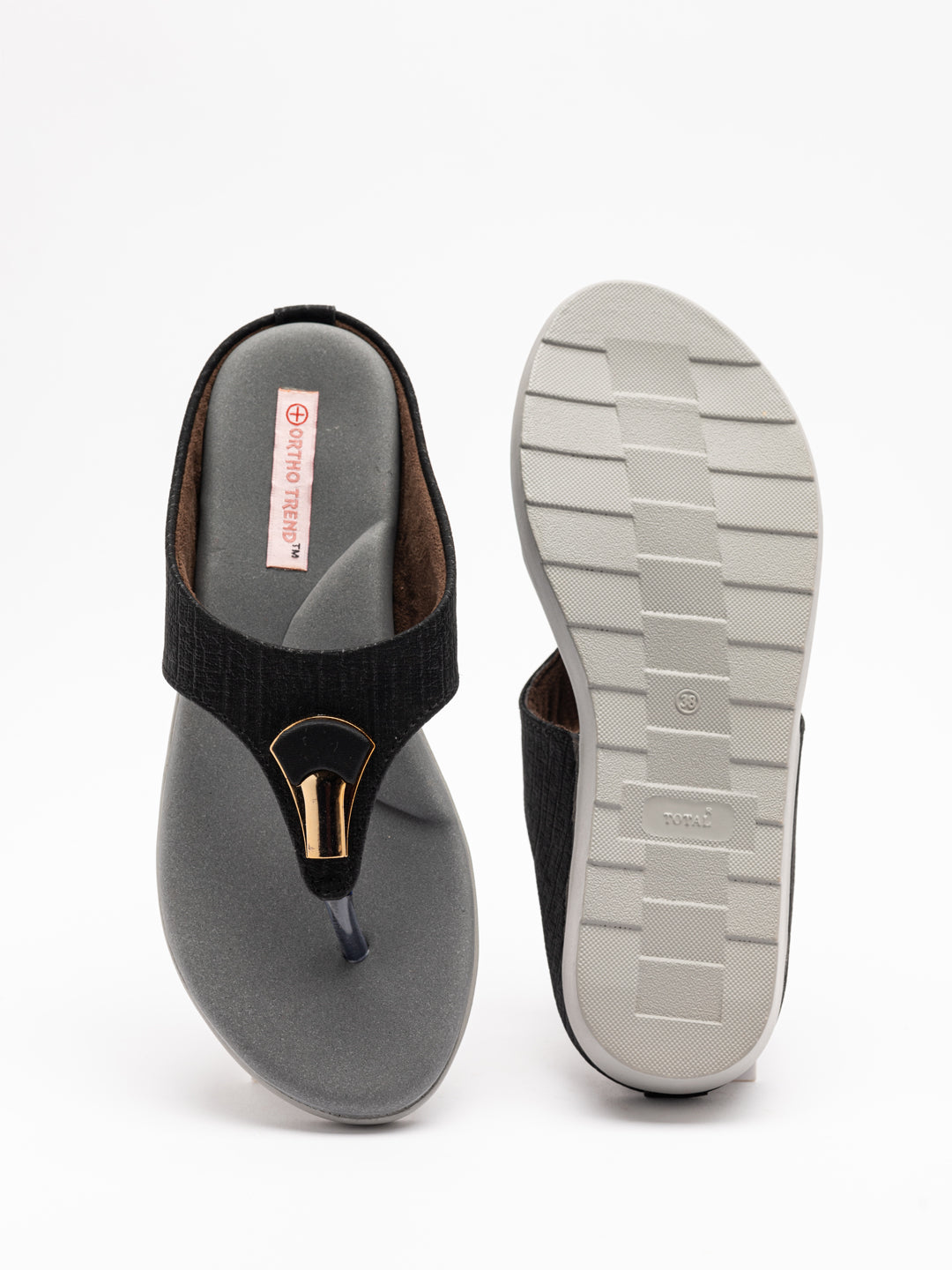 ORTHO TREND Women's Flats Ortho comfort-Light weight Flats Comfortable & Daily use- Beige