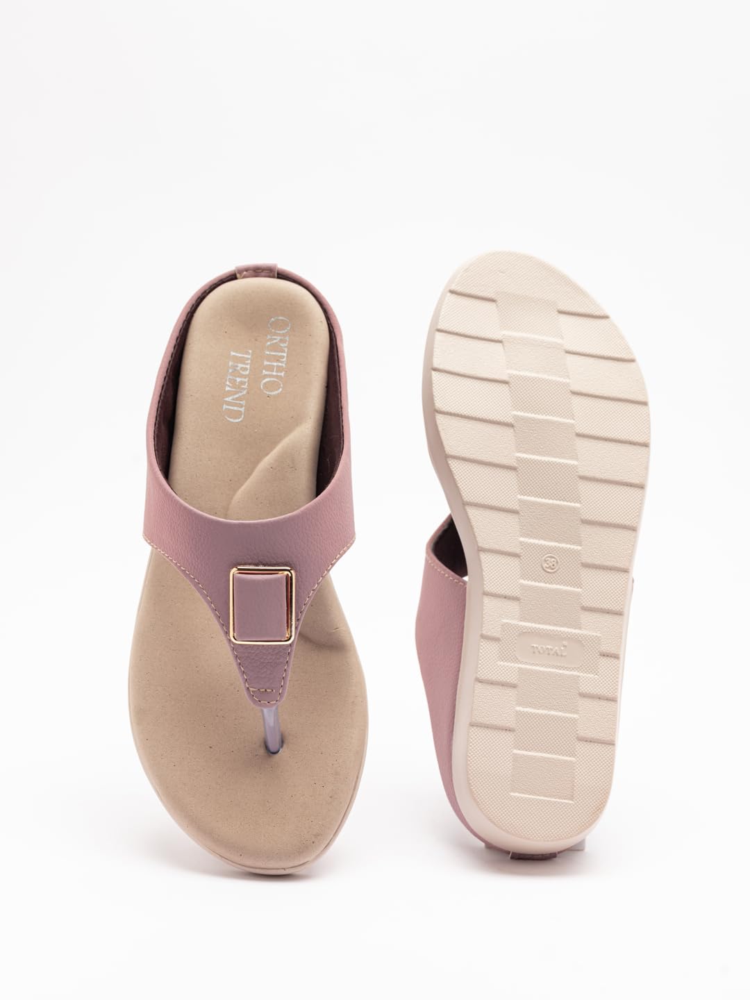 ORTHO TREND Women's Flats Ortho comfort-Light weight Flats Good for Foot Pain & Daily use