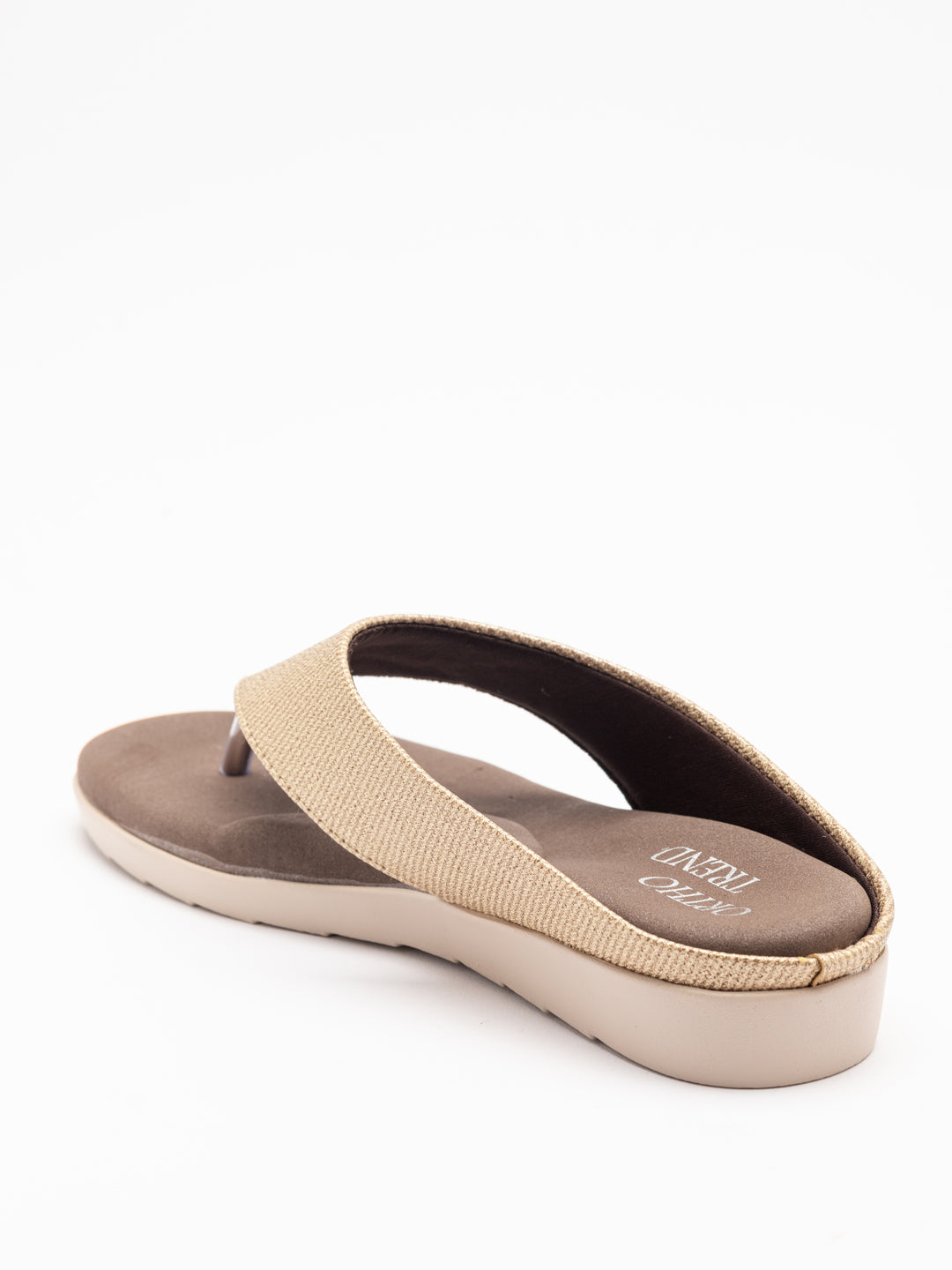 ORTHO TREND Women's Flats Ortho comfort-Light weight Flats Good for Knee & Daily use-BEIGE