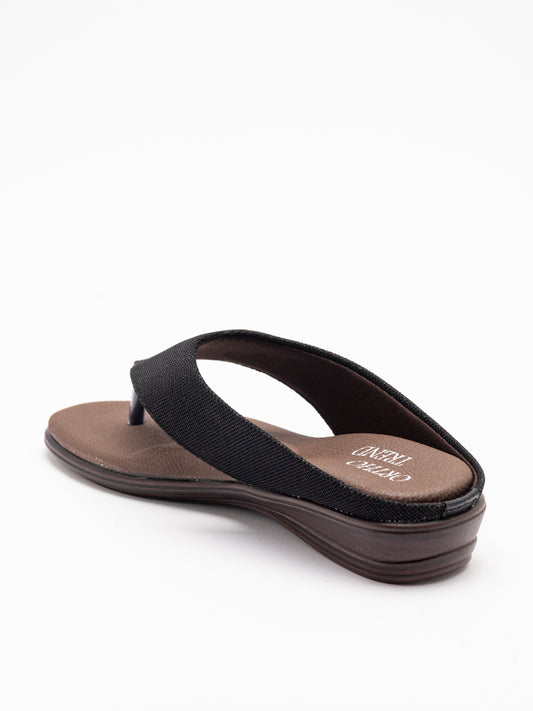 ORTHO TREND Women's Flats Ortho comfort-Light weight Flats Comfortable & Daily use-Black