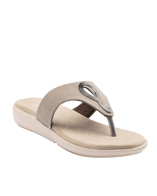 ORTHO TREND Women's Flats Ortho comfort-Light weight Flats Comfortable & Good for Knee-BEIGE