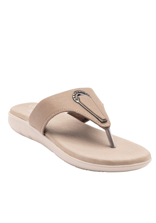 ORTHO TREND Women's Flats Ortho comfort-Light weight Flats Comfortable & Daily use-BEIGE