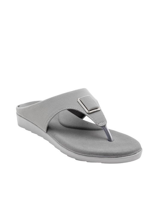 ORTHO TREND Women's Flats Ortho comfort-Light weight Flats Comfortable & Daily use-Grey
