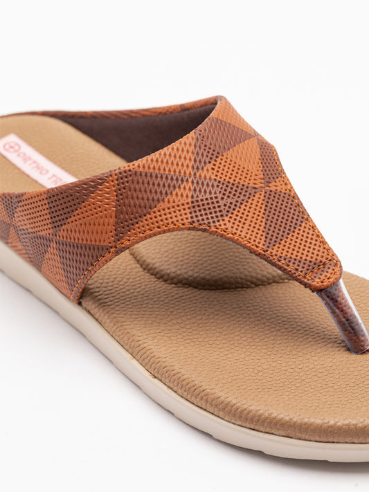 ORTHO TREND Women's Flats Ortho comfort-Light weight Flats Comfortable & Daily use-Beige