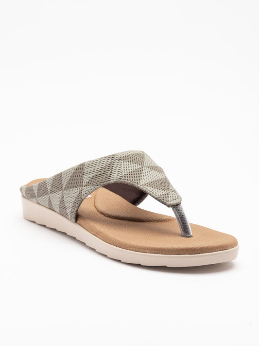 ORTHO TREND Women's Flats Ortho comfort-Light weight Flats Comfortable & Daily use-Grey
