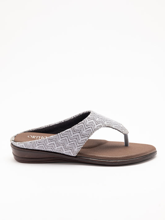 ORTHO TREND Women's Flats Ortho comfort-Light weight Flats Comfortable & Daily use-Grey