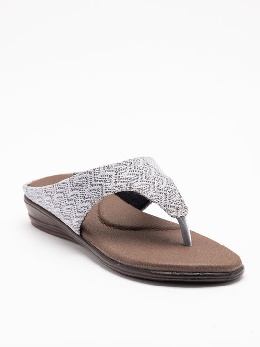ORTHO TREND Women's Flats Ortho comfort-Light weight Flats Comfortable & Daily use-Grey