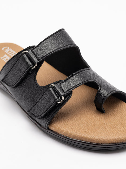 ORTHO TREND Women's Flats Ortho comfort-Light weight Flats Good for Foot Pain & Daily use-BLACK