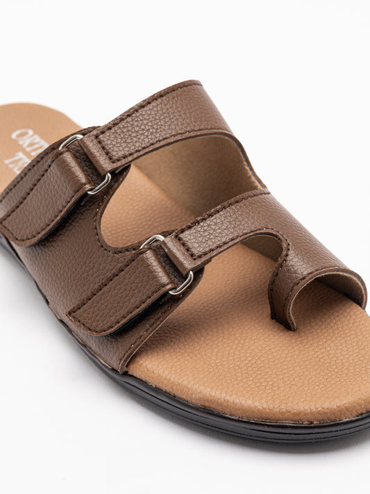 ORTHO TREND Women's Flats Ortho comfort-Light weight Flats Comfortable & Daily use-BROWN