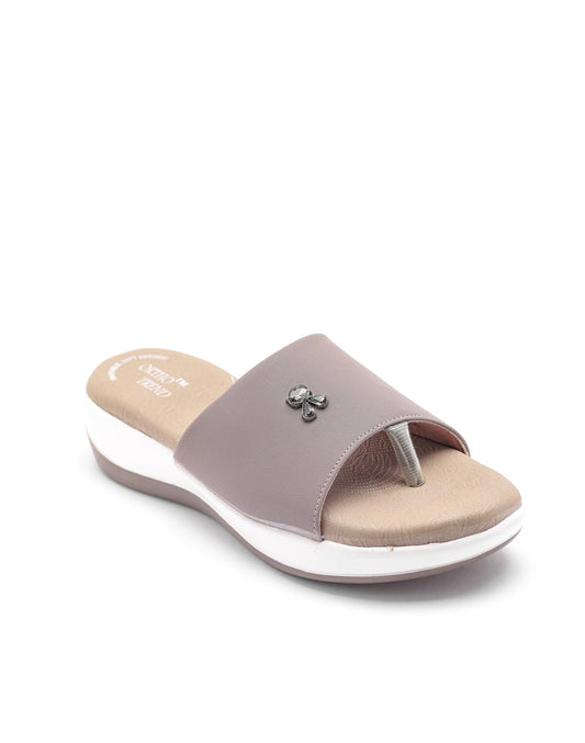 Ortho Trend Soft Comfort Slide Comfortable & Daily use – Khaki and Pink