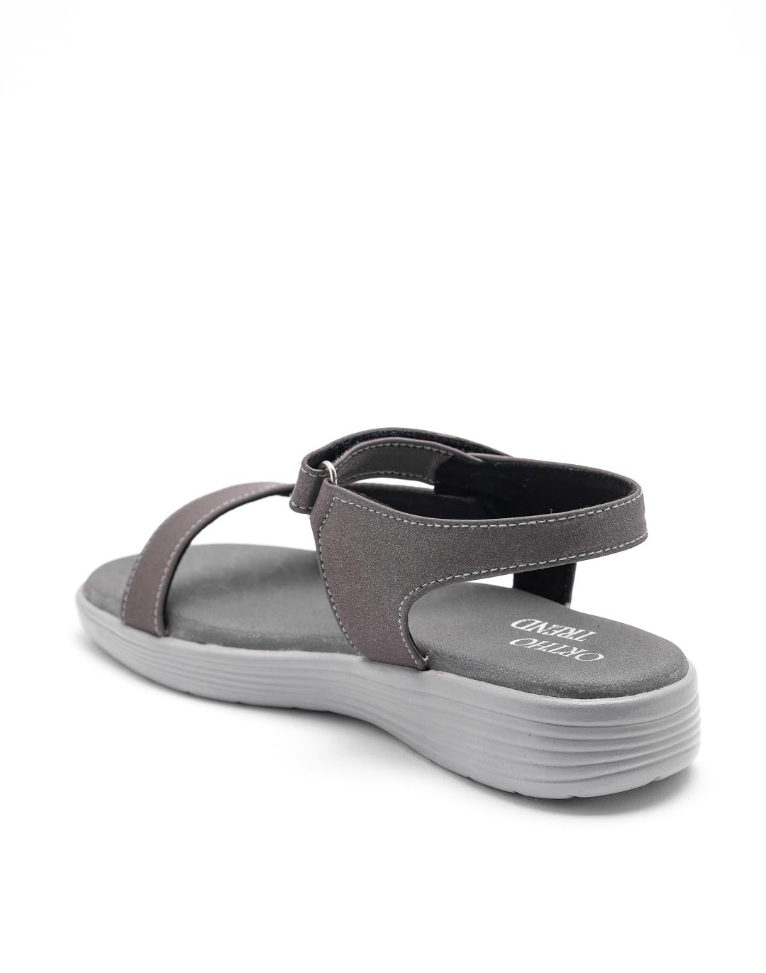 Ortho Trend Soft Adjustable Sandal – Black