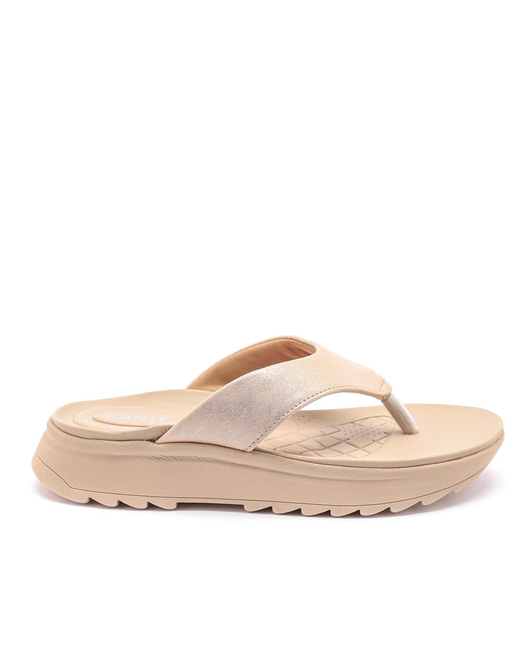 Ortho Trend Soft Footbed Open-Toe Daily use slipper Slipper – Gray and Pink