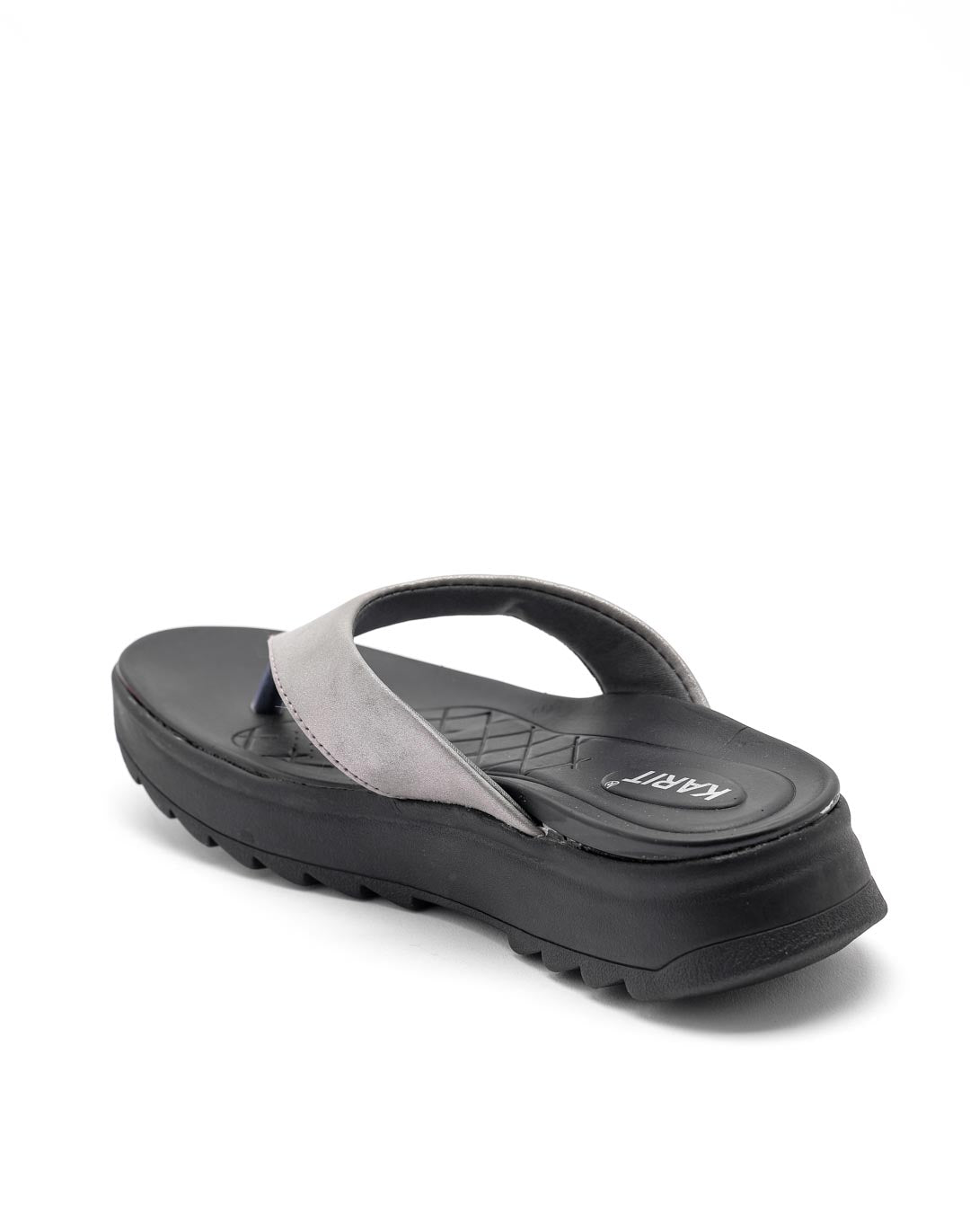 Ortho Trend Soft Footbed Open-Toe Daily use slipper Slipper – Gray and Pink