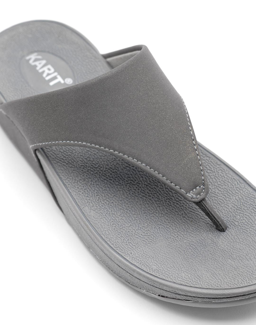 Ortho Trend Platform Soft Footbed Open-Toe – Pink and Gray