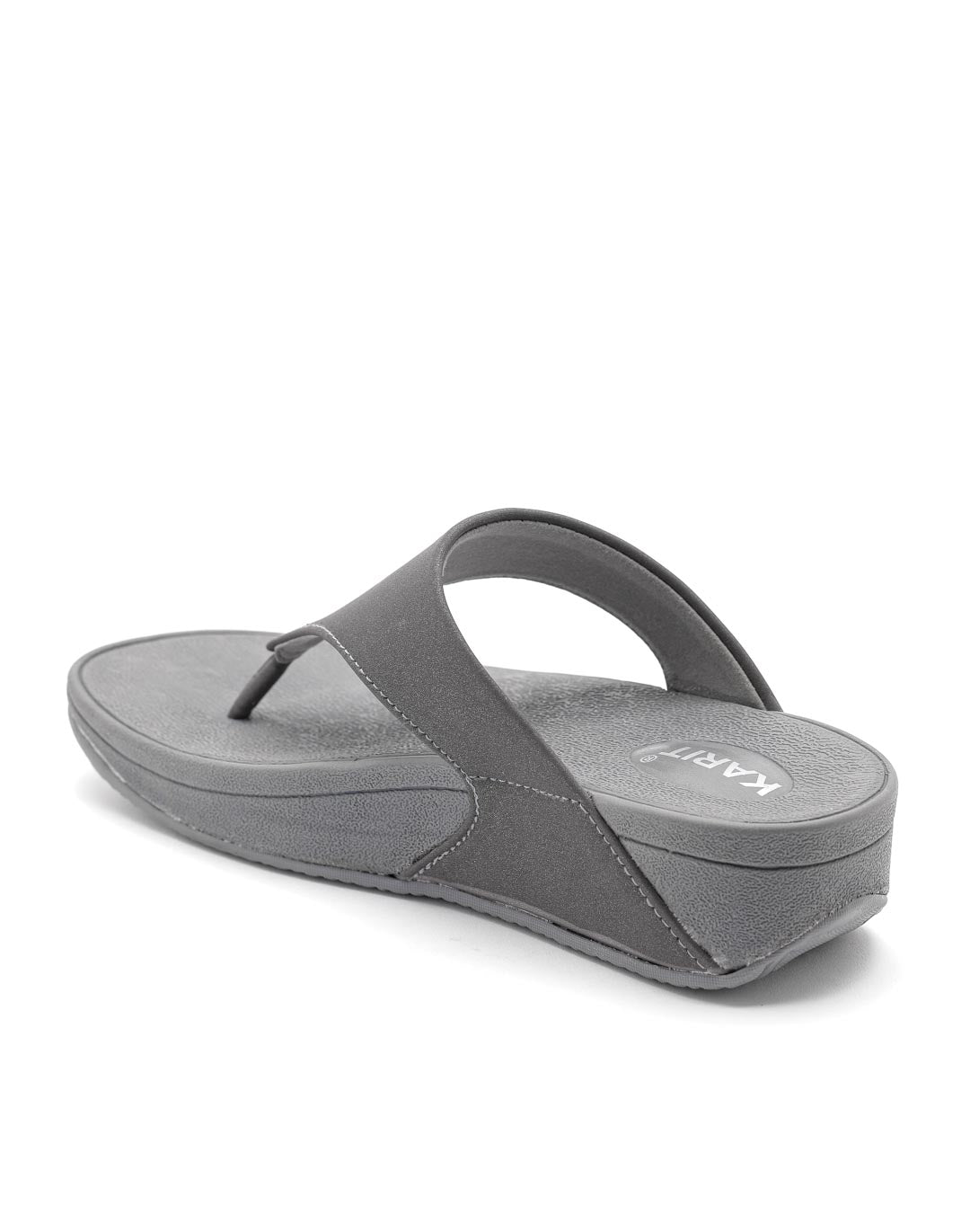 Ortho Trend Platform Soft Footbed Open-Toe – Pink and Gray