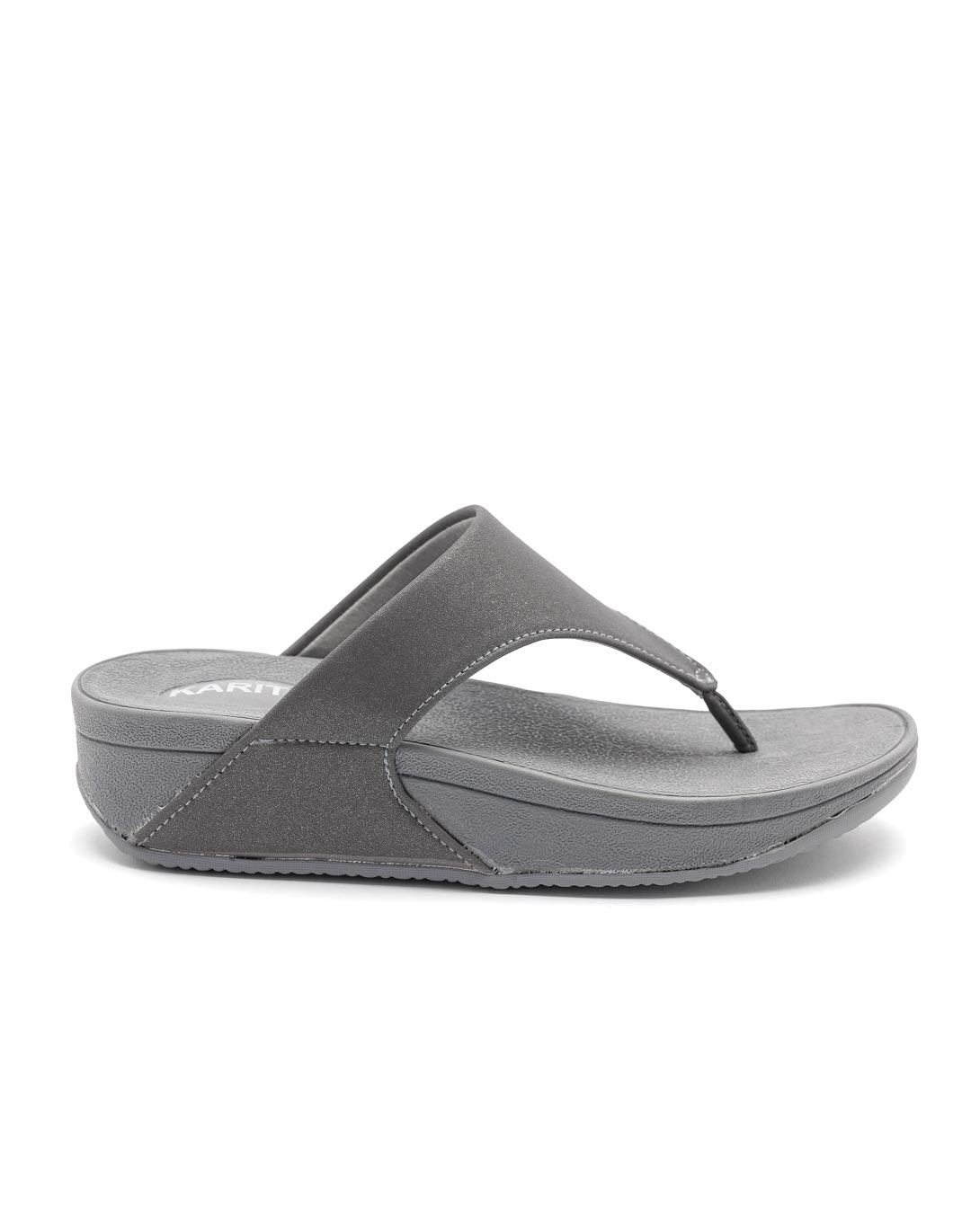 Ortho Trend Platform Soft Footbed Open-Toe – Pink and Gray
