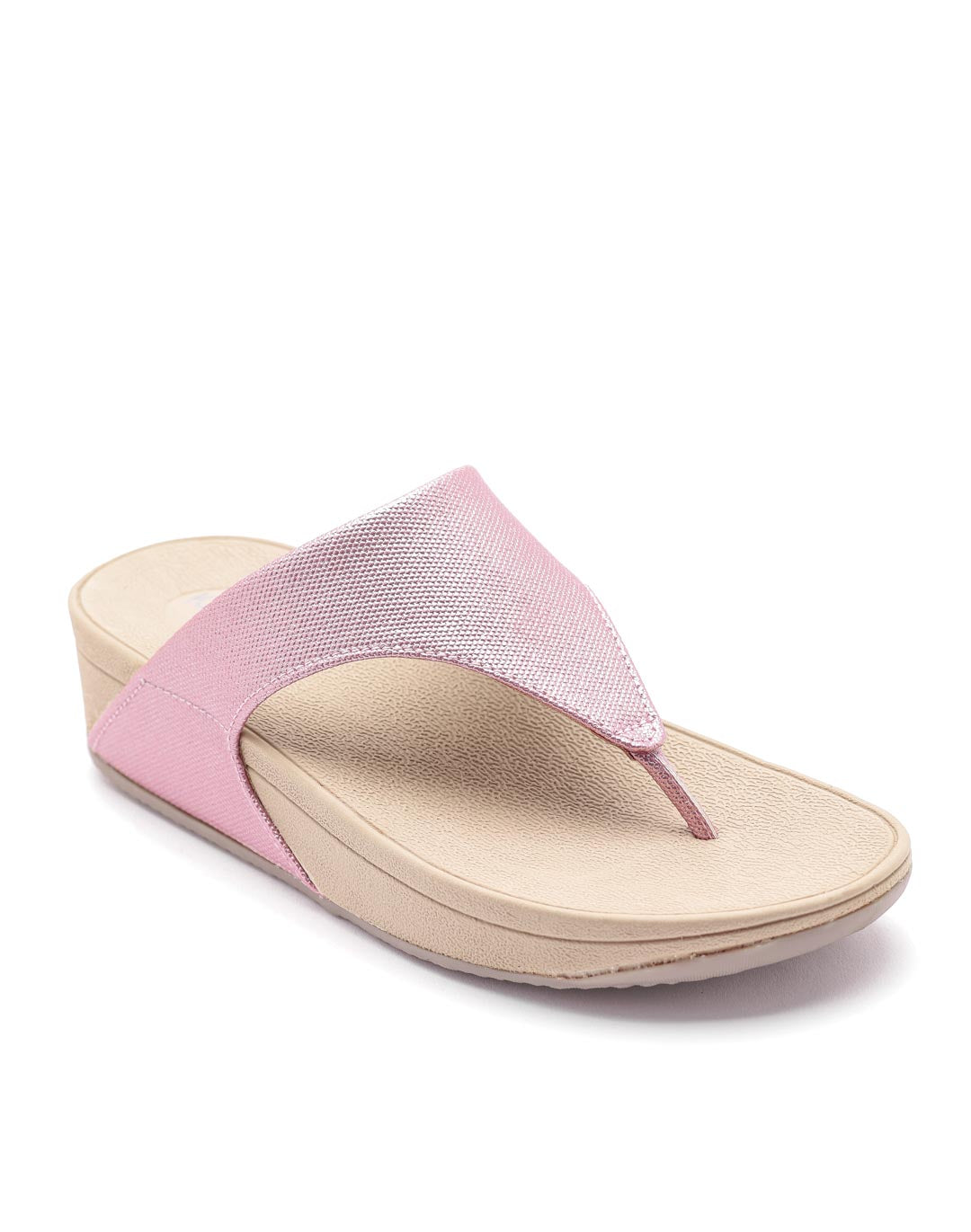 Ortho Trend Platform Soft Footbed Open-Toe – Gray and Pink